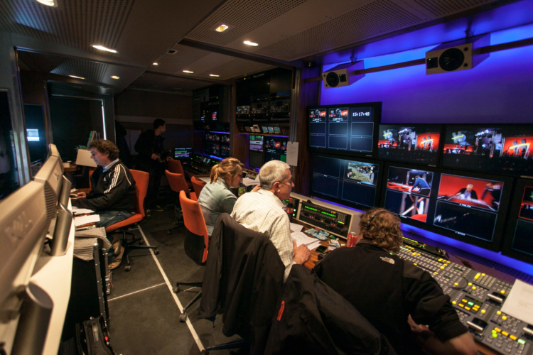 mobiele regiewagen regiewagen event