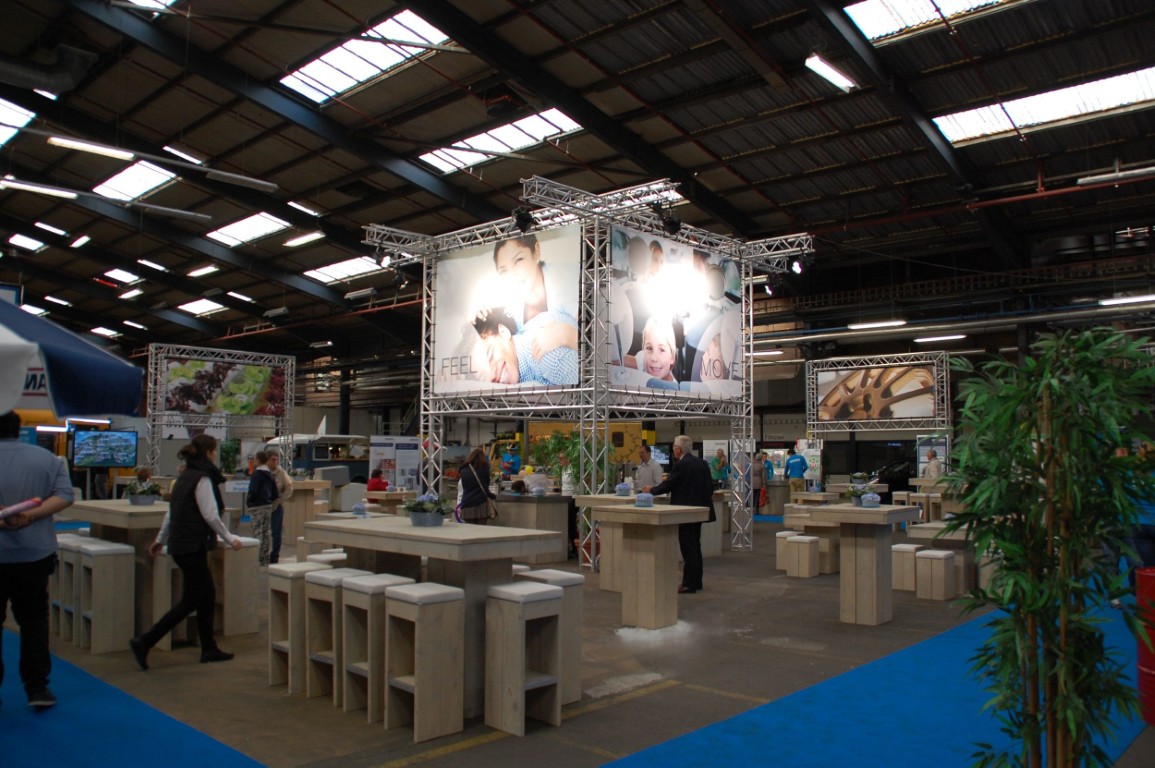 kennismarkt tijdens opendag